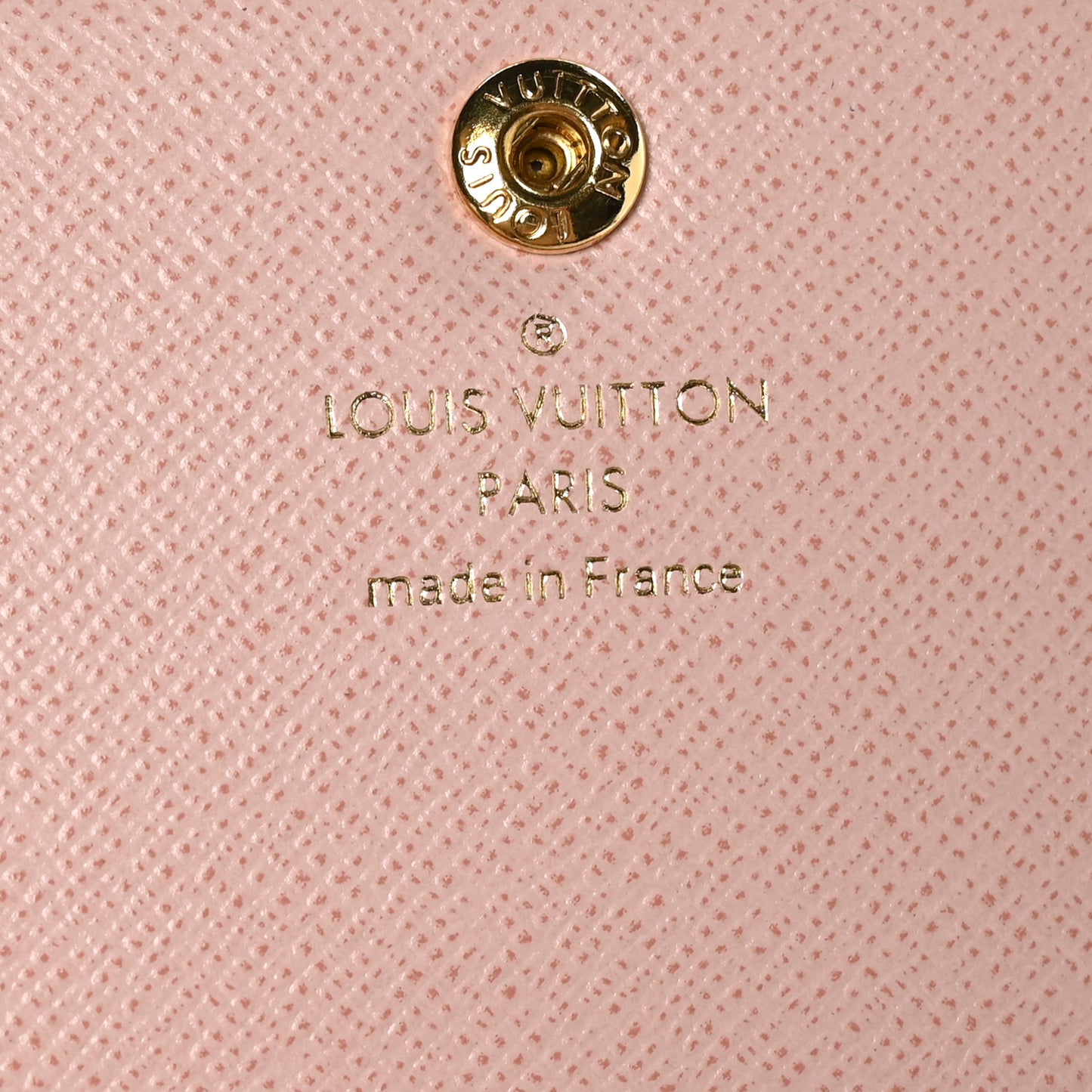 Monogram Emilie Wallet Rose Ballerine