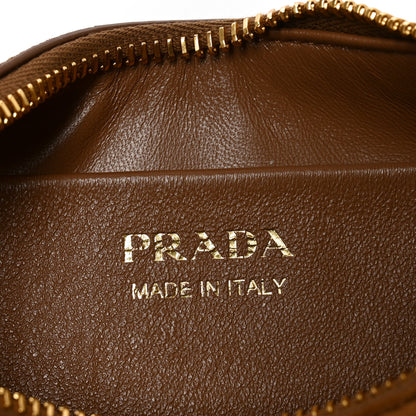 Prada Scamosciato Arque Shoulder Bag Cacao 5 of 8