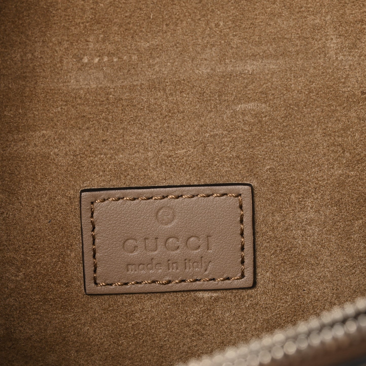 GG Supreme Monogram Small Dionysus Shoulder Bag Taupe