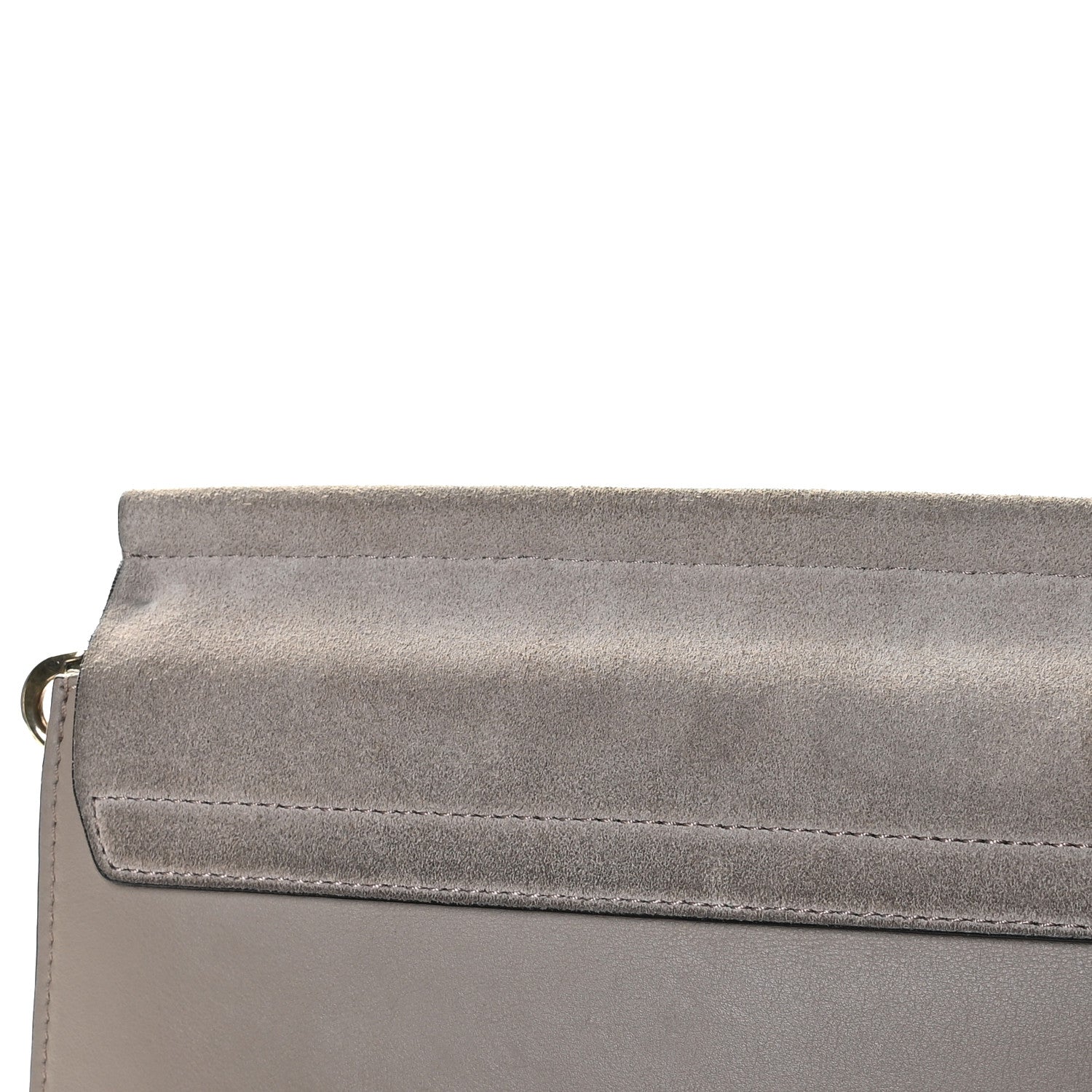 Chloe Calfskin Medium Faye Shoulder Bag Motty Grey 16 of 16