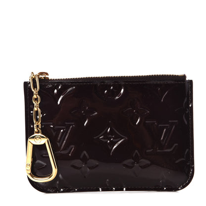 Louis Vuitton Vernis Key Pouch NM Amarante 1 of 7