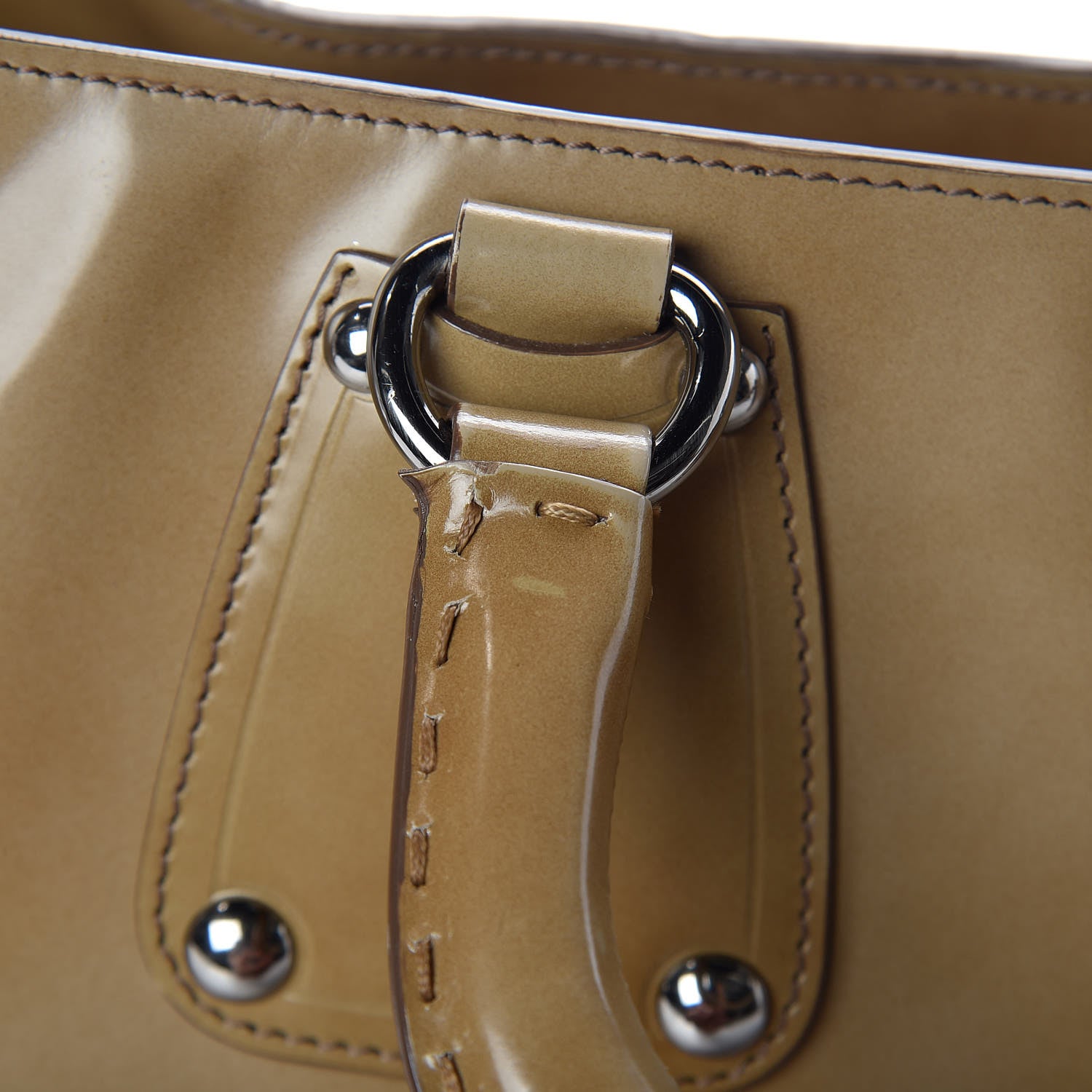 Prada Spazzolato Top Handle Tote Cera 19 of 30