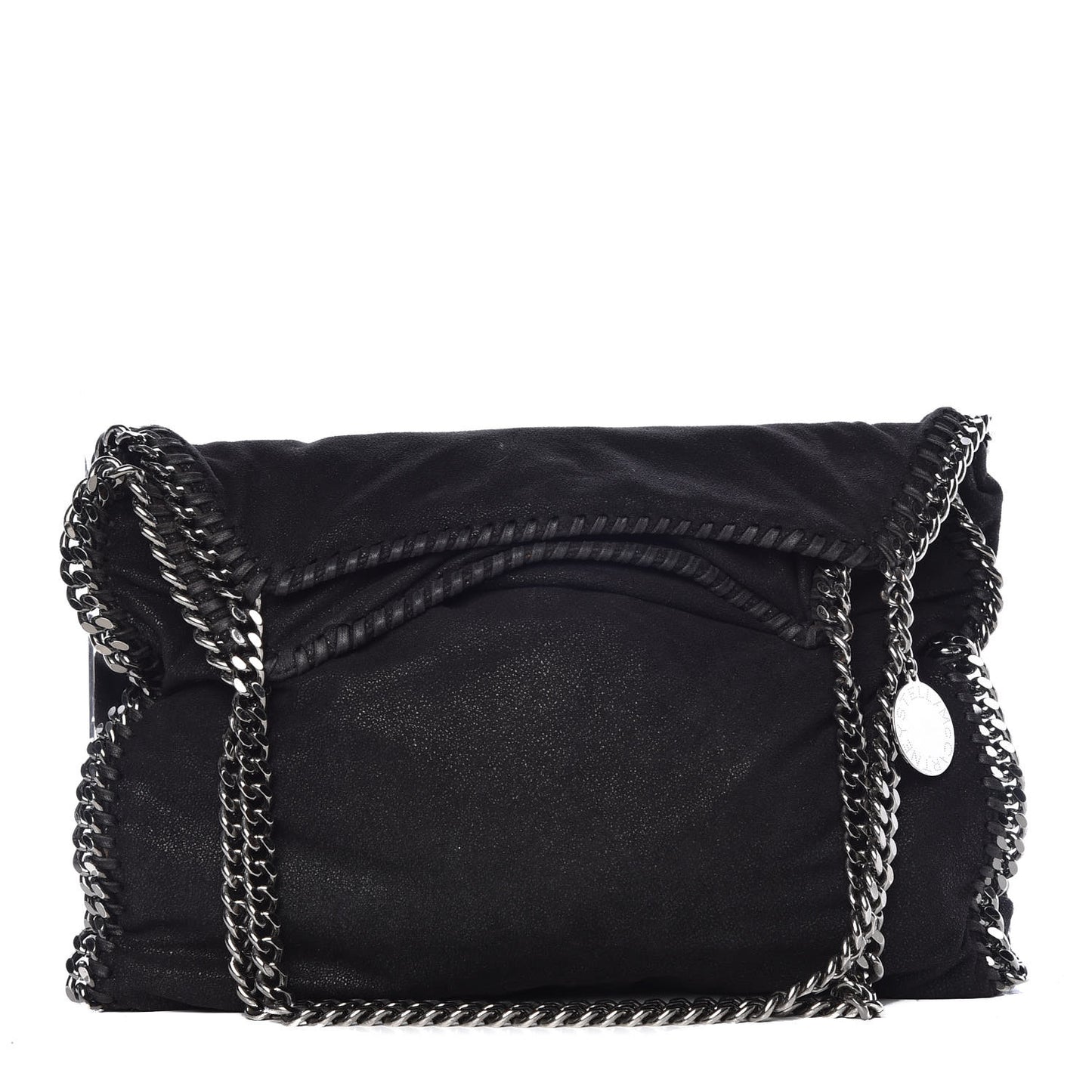 Shaggy Deer Small Falabella Tote Black