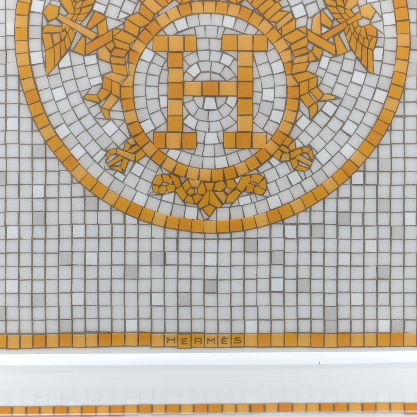 Porcelain Mosaique au 24 Gold Sushi Plate