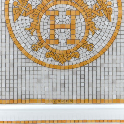 Hermes Porcelain Mosaique au 24 Gold Sushi Plate 4 of 6