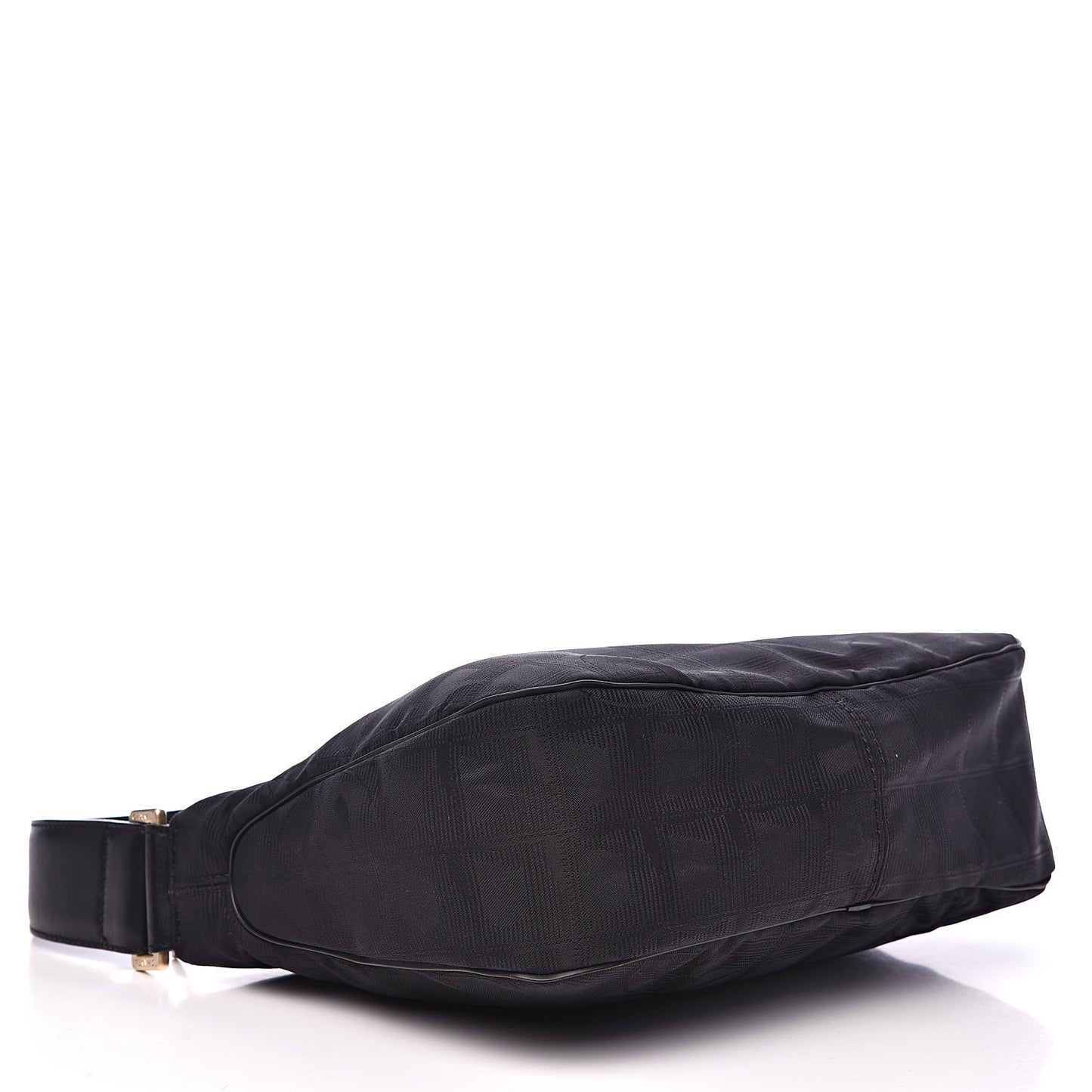 Nylon Travel Hobo Black