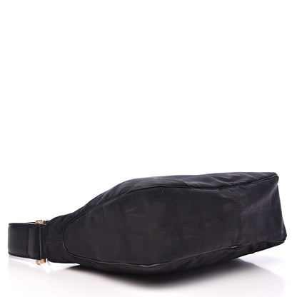 Chanel Nylon Travel Hobo Black 4 of 11
