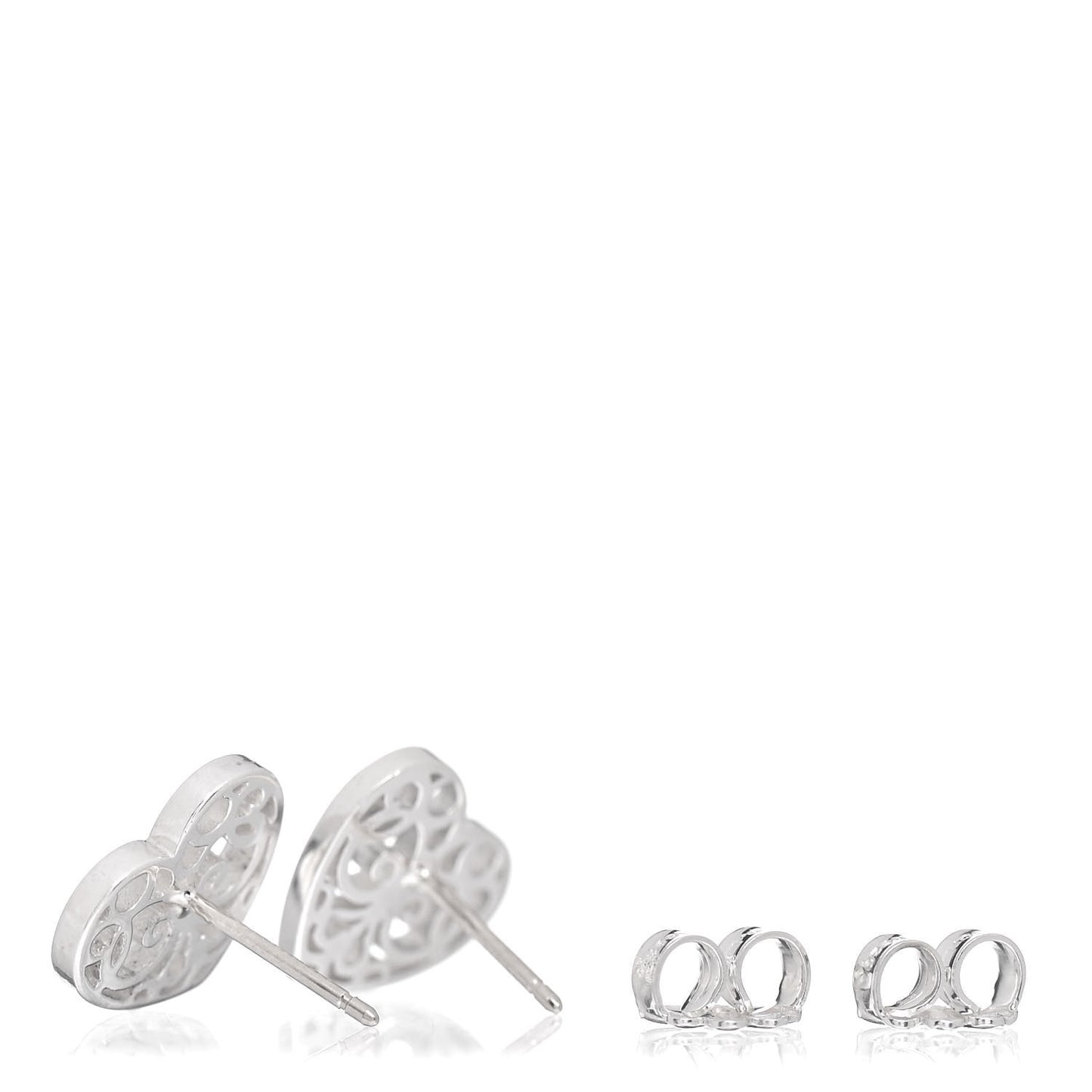 Sterling Silver Enchant Heart Earrings