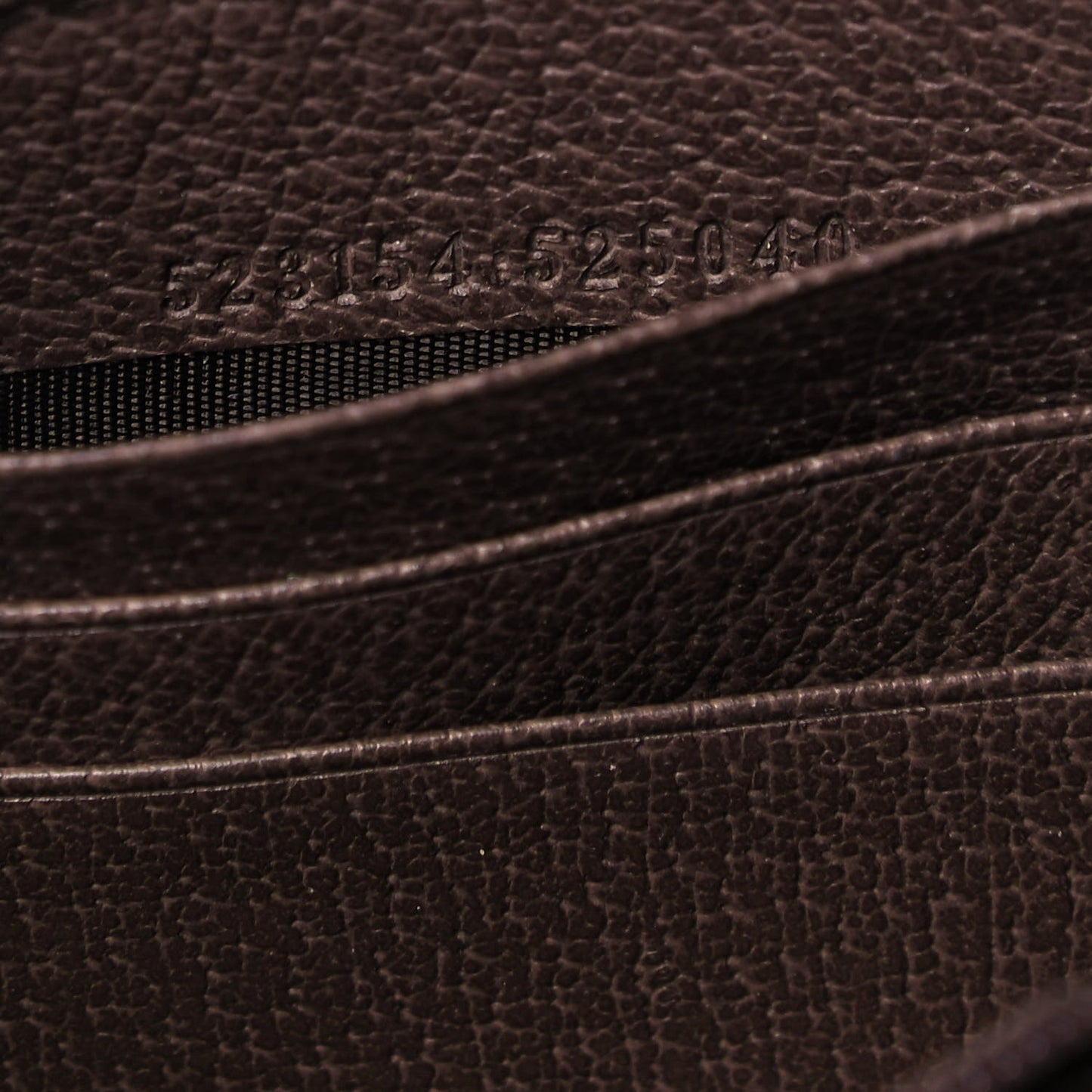 GG Supreme Monogram Web Ophidia Zip Around Wallet Brown