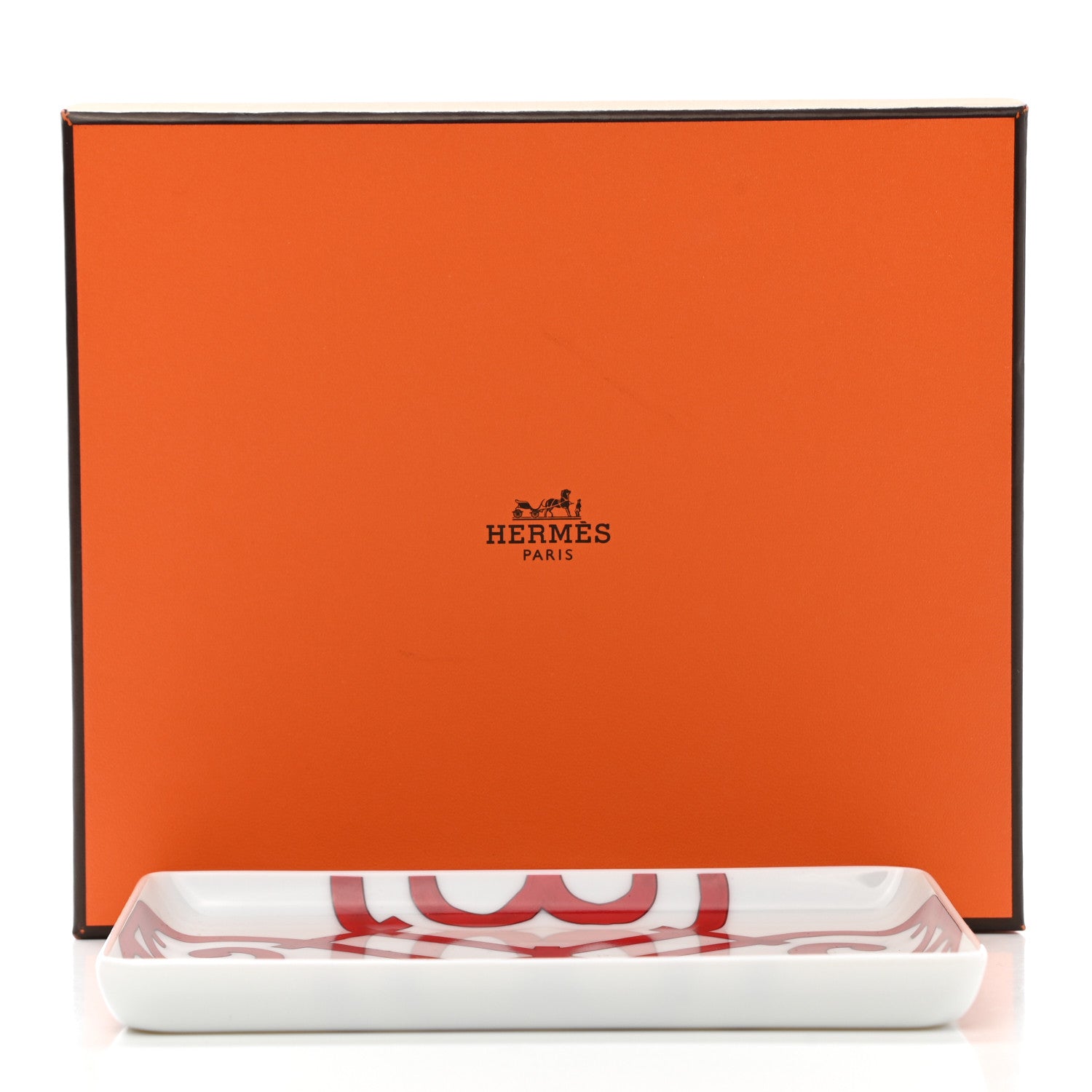 Hermes Porcelain Balcon du Guadalquivir Sushi Plate 6 of 6