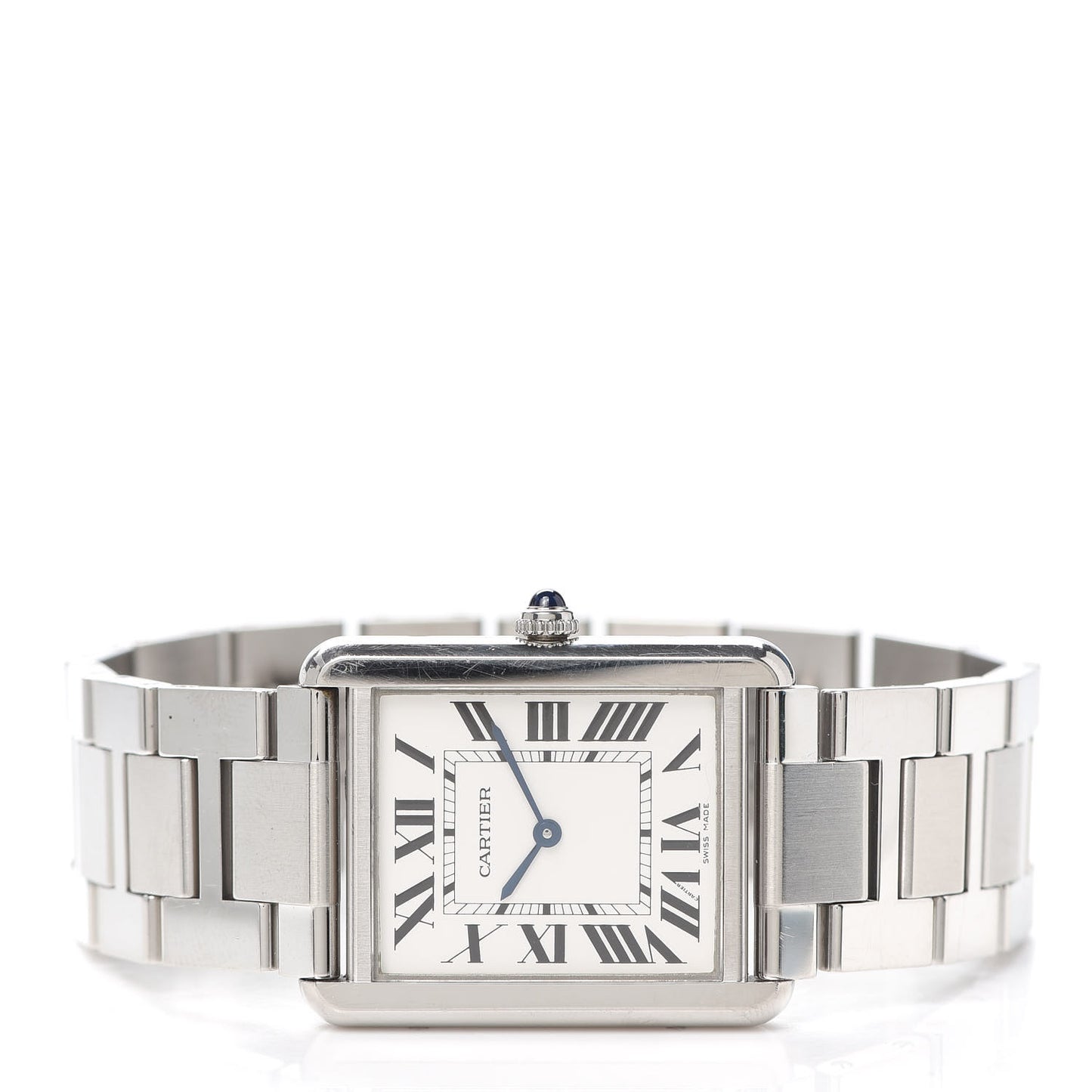 Stainless Steel 27mm Tank Solo Quartz Watch