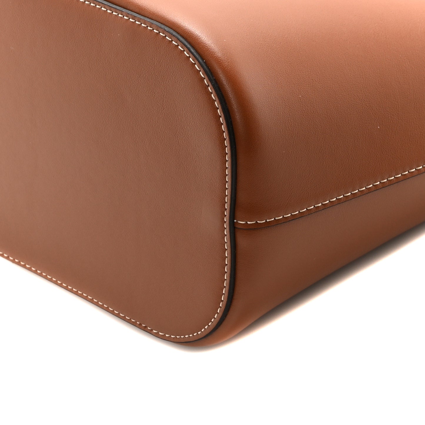 Smooth Calfskin Triomphe Small Louise Bag Tan