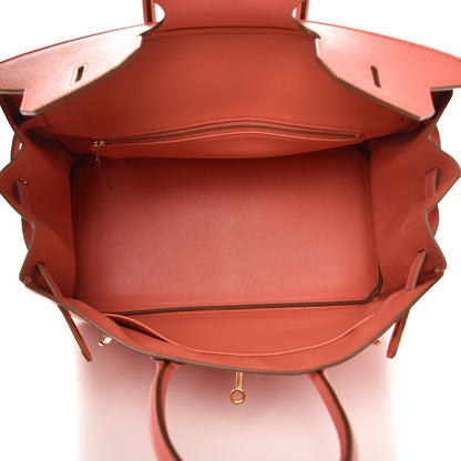Hermes Epsom Birkin 35 Flamingo 5 of 37