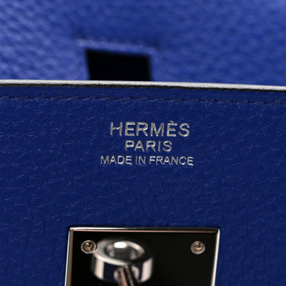Hermes Togo Birkin 30 Bleu Electrique 6 of 14
