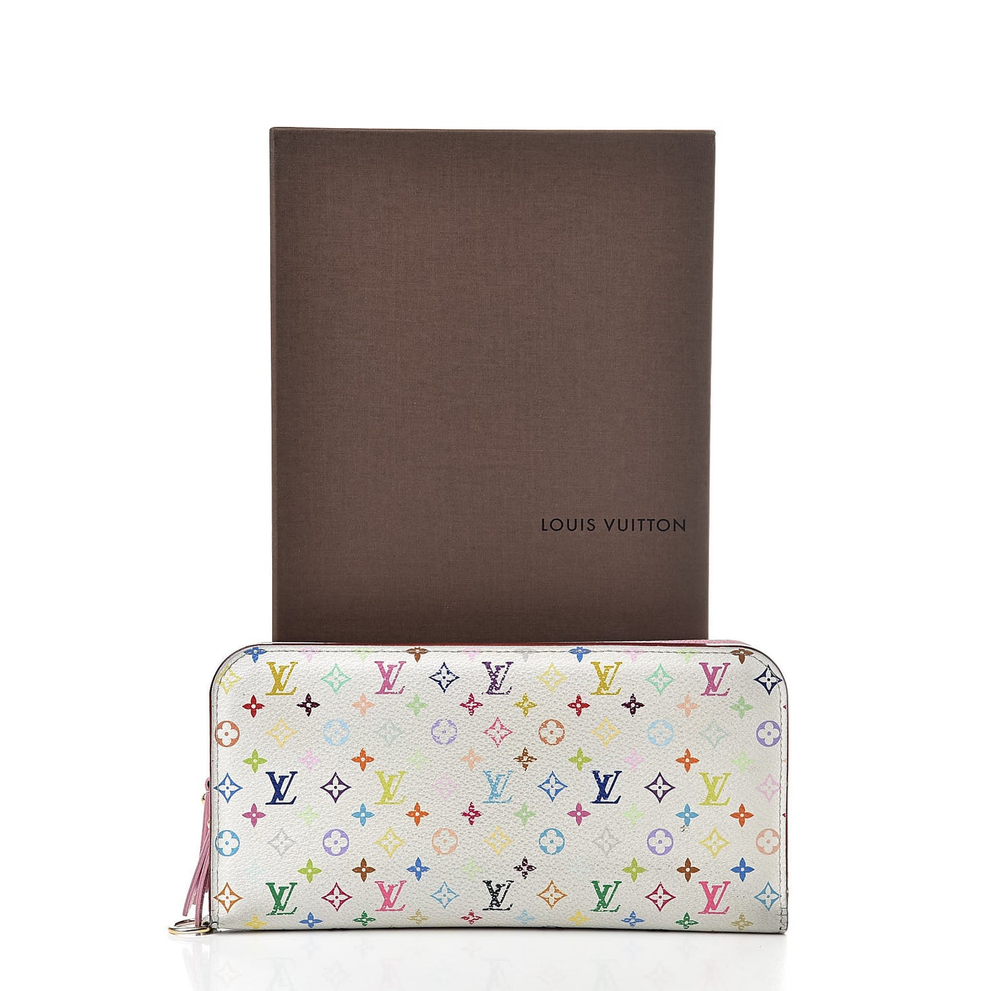 Monogram Multicolor Insolite Wallet White Litchi