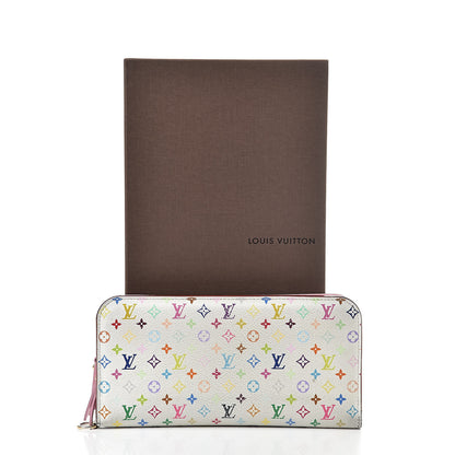 Louis Vuitton Monogram Multicolor Insolite Wallet White Litchi 18 of 18