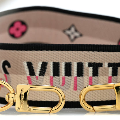 Louis Vuitton Jacquard Speedy Bandouliere 20 Shoulder Strap Black 5 of 5