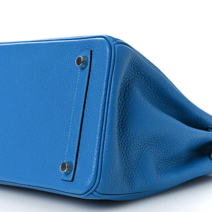 Hermes Togo BIRKIN 30 Bleu Zanzibar 18 of 27