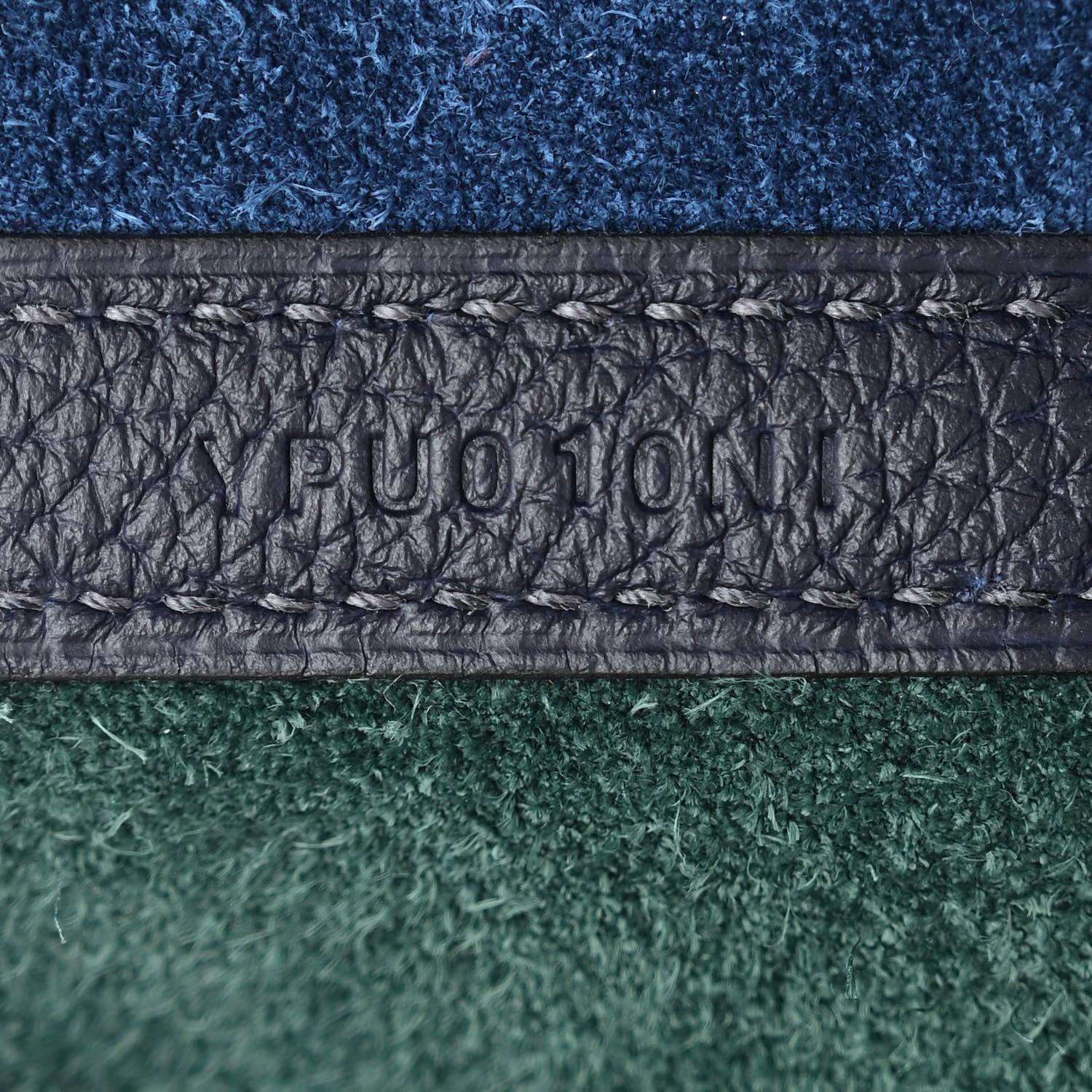 Hermes Taurillon Clemence Casaque Picotin Lock 22 MM Vert Cypres Bleu Nuit Black 7 of 12