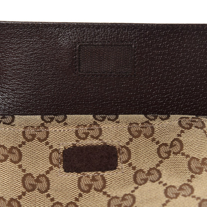 Gucci Monogram Web Belt Bag Dark Brown 8 of 11