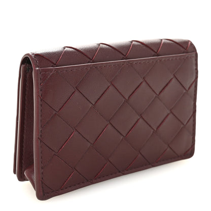 Bottega Veneta Nappa Intrecciato Card Holder Barolo 3 of 6