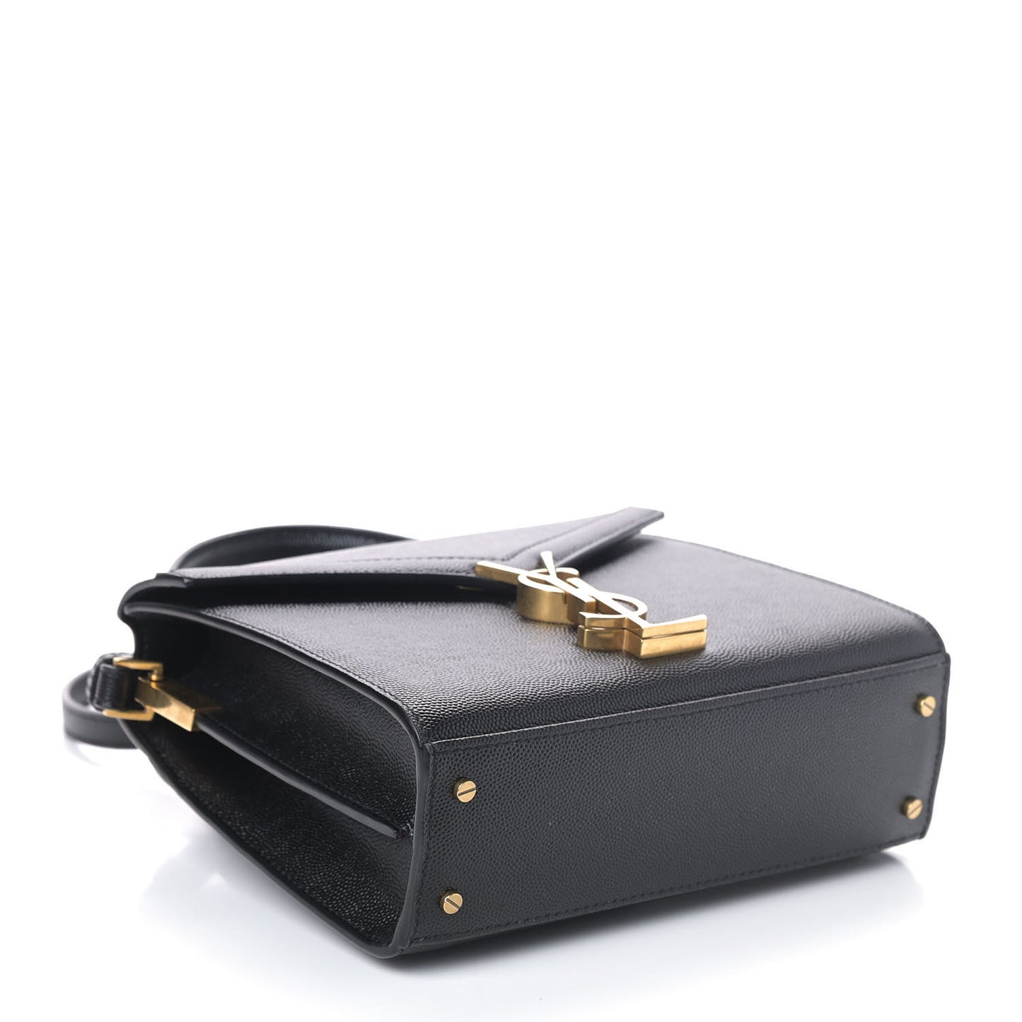 Grain de Poudre Mini Classic Monogram Cassandra Top Handle Black Rouge Legion
