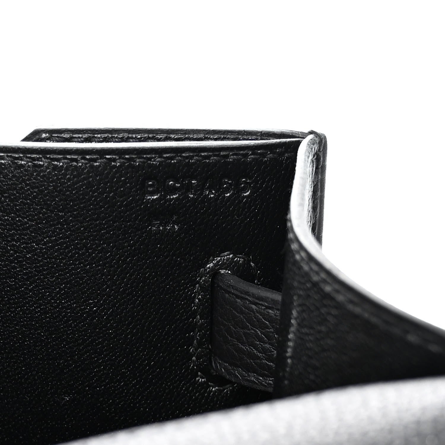Hermes Togo Kelly Depeches 25 Pouch Black 8 of 11