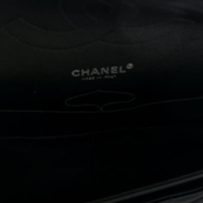 Chanel Patent Quilted Jumbo Double Flap Black 5 of 10