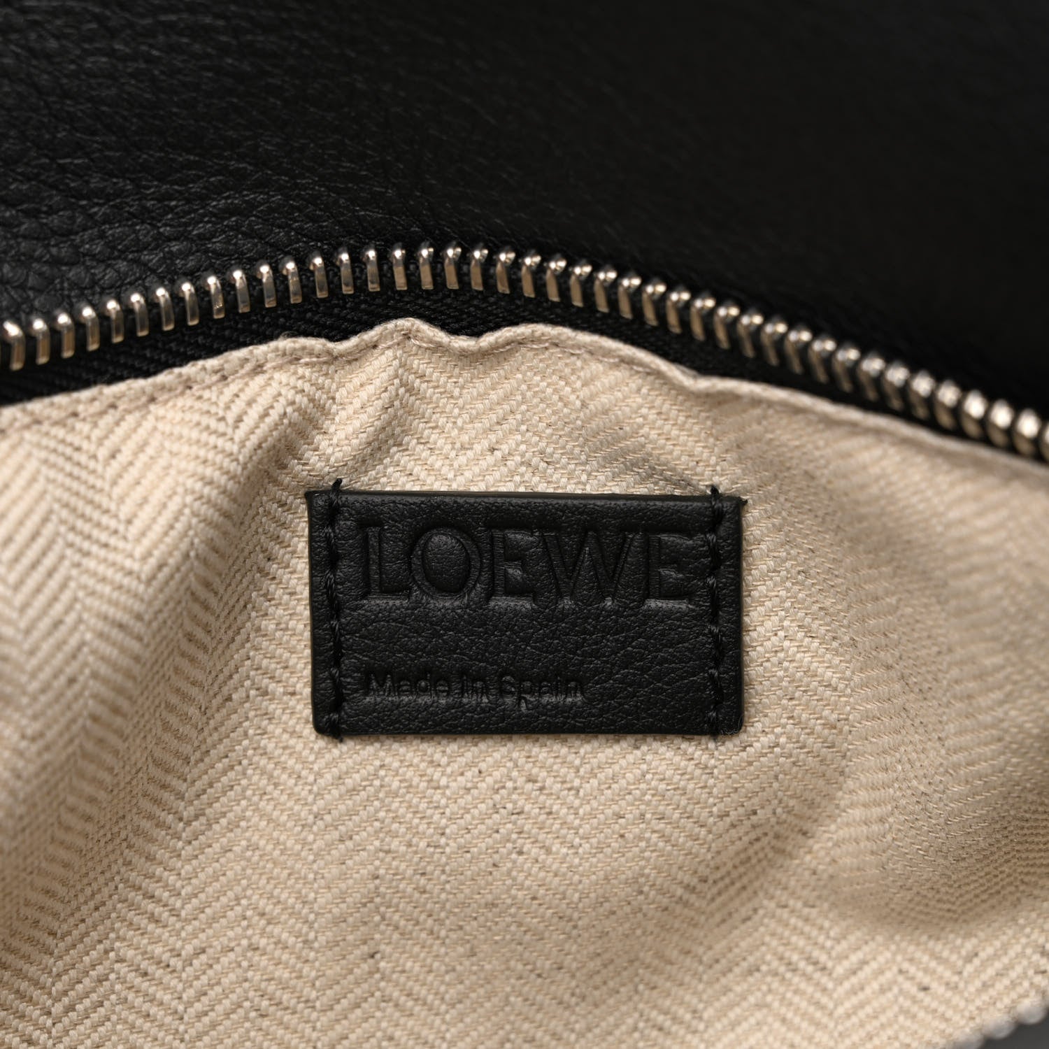 Loewe Calfskin Small Puzzle Bag Black 6 of 9