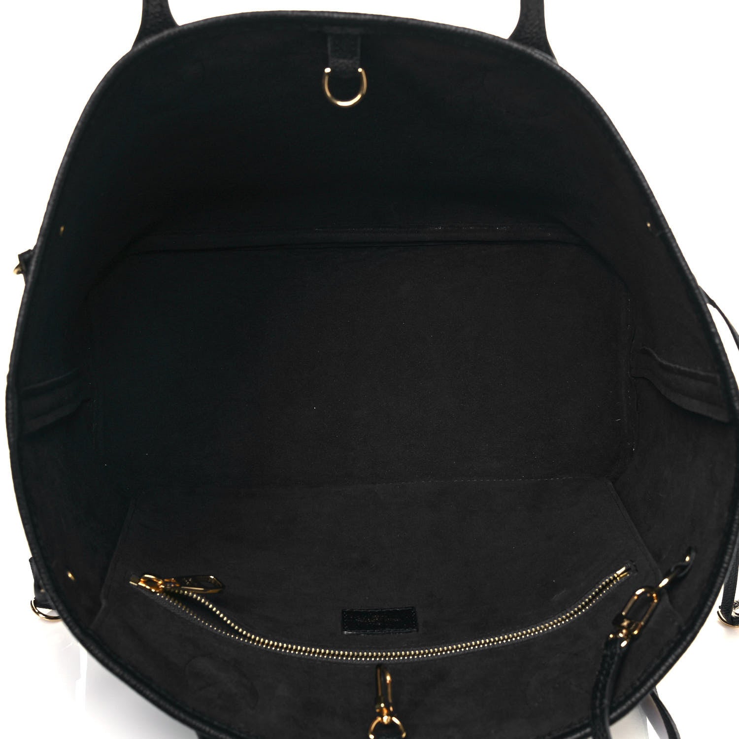Louis Vuitton Empreinte Monogram Giant Neverfull MM Black 5 of 12