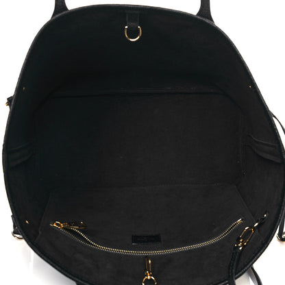 Louis Vuitton Empreinte Monogram Giant Neverfull MM Black 5 of 12