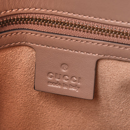 Gucci Calfskin Matelasse Small GG Marmont Shoulder Bag Porcelain Rose 6 of 8