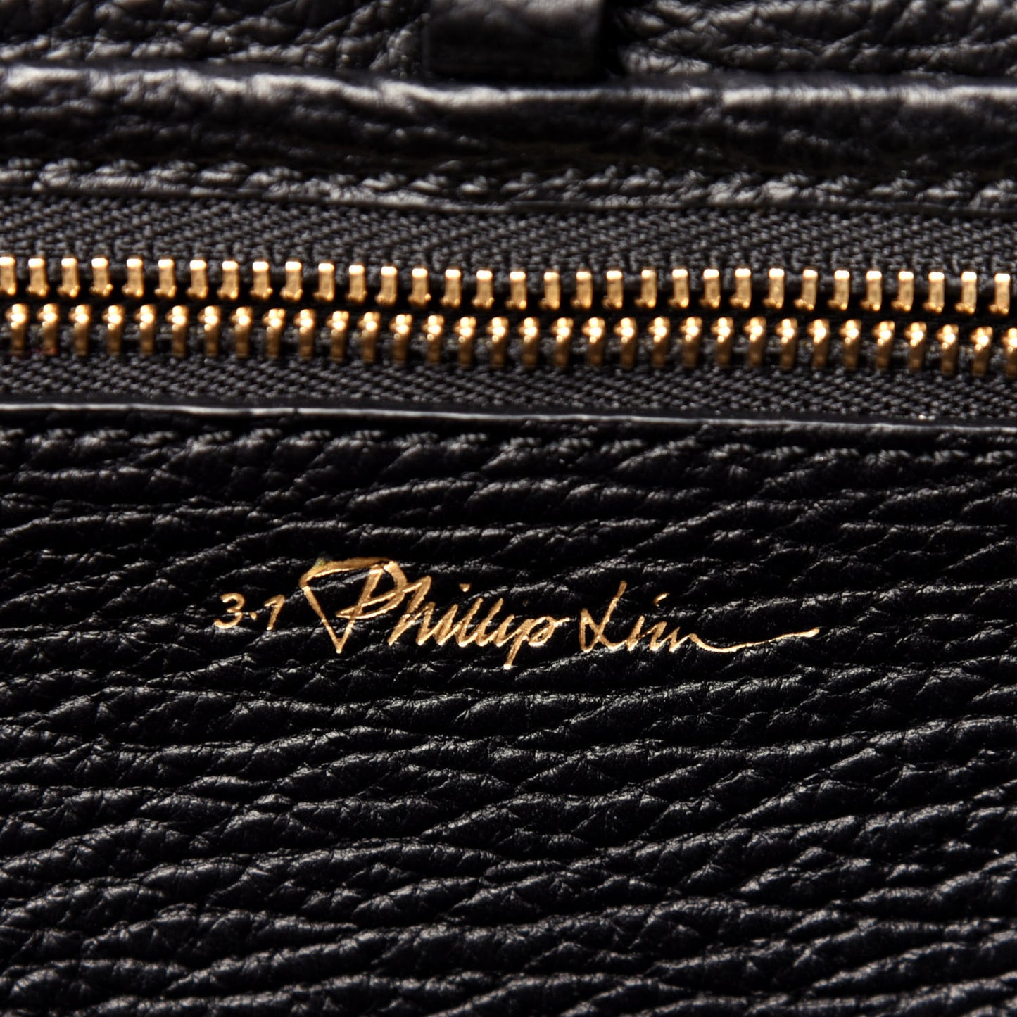 Textured Calfskin Medium Pashli Satchel Black