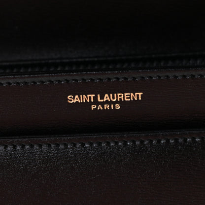 Saint Laurent Calfskin Medium Le 61 Shoulder Bag Black 8 of 9