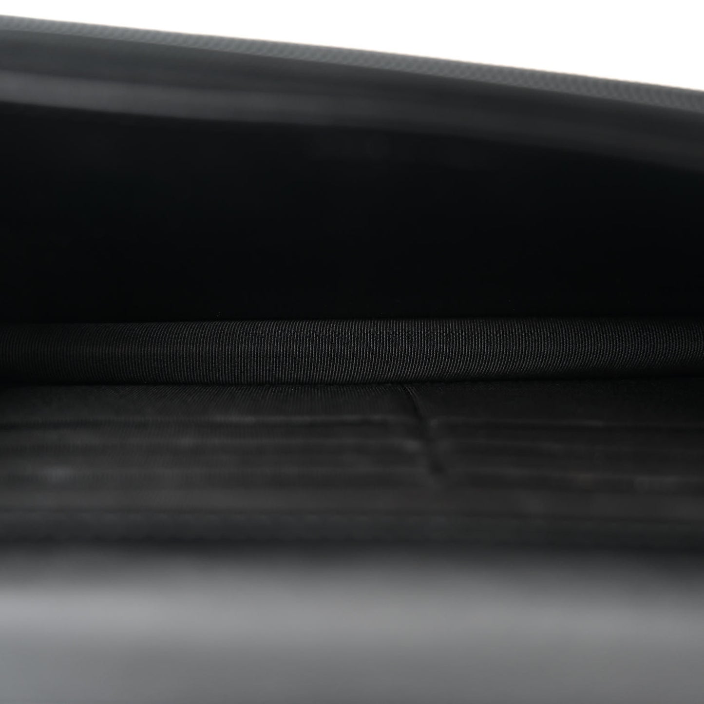 Patent Quilted Bi-Color Wallet On Chain WOC Red Black