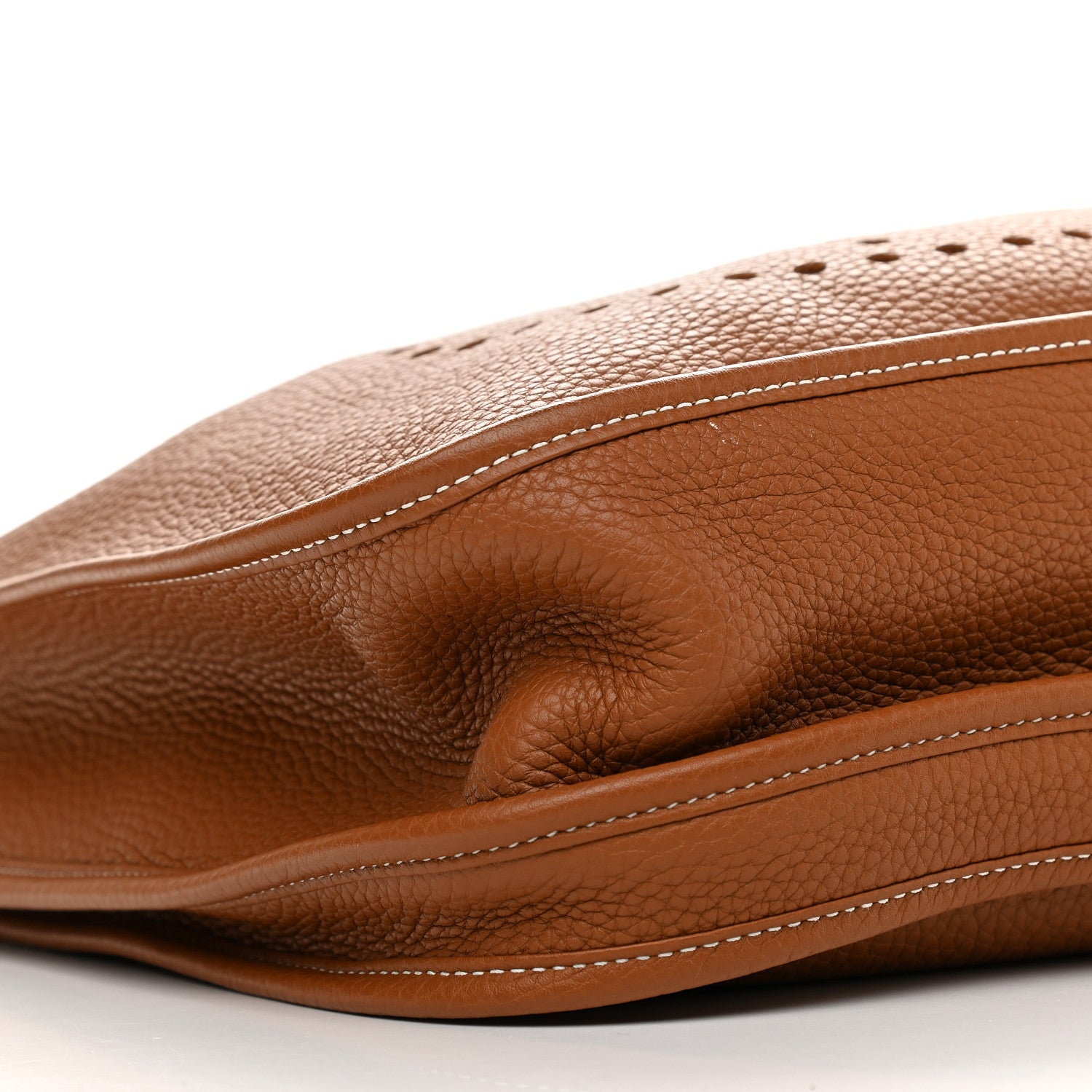 Hermes Taurillon Clemence Evelyne III GM Gold 9 of 10