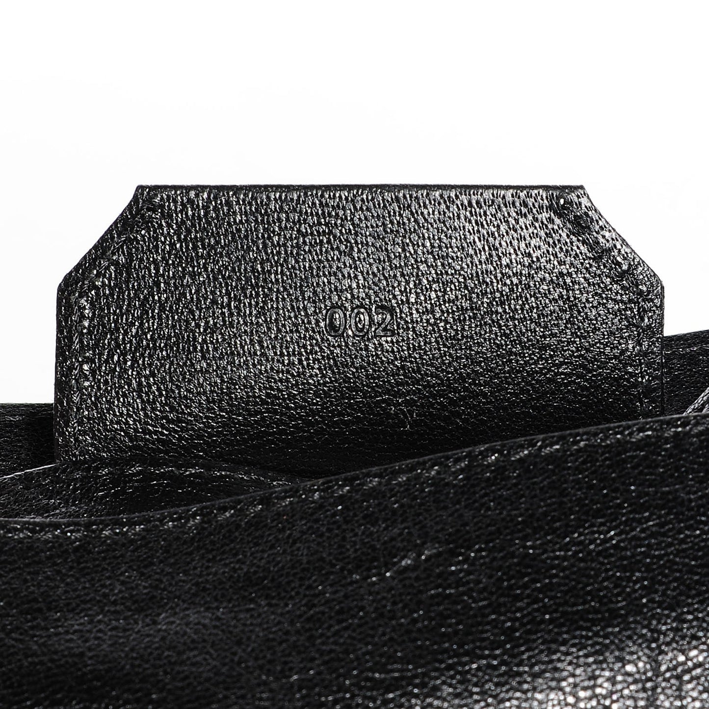 Leather PS1 Pouch Messenger Bag Black