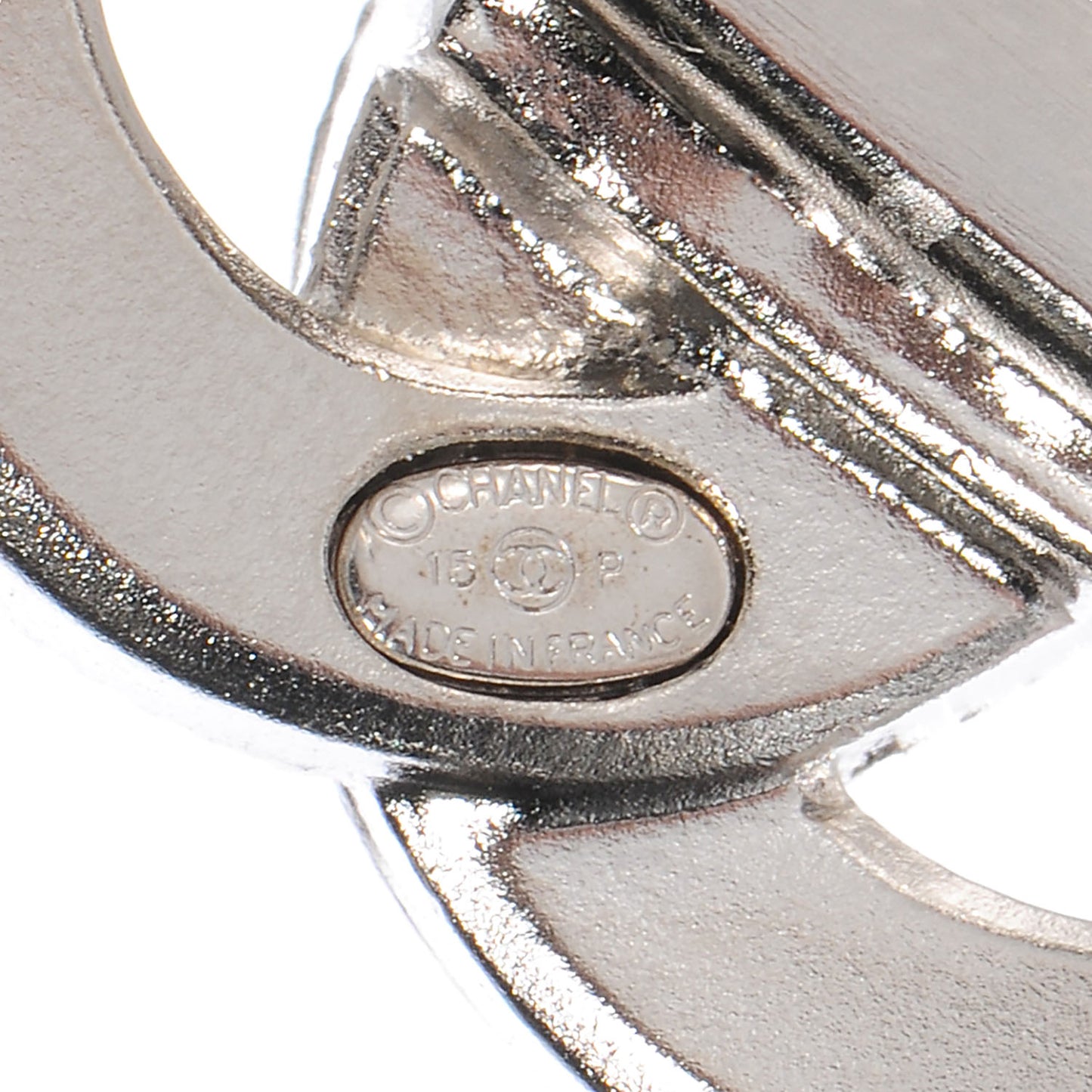 Baguette Crystal CC Bracelet Silver Grey