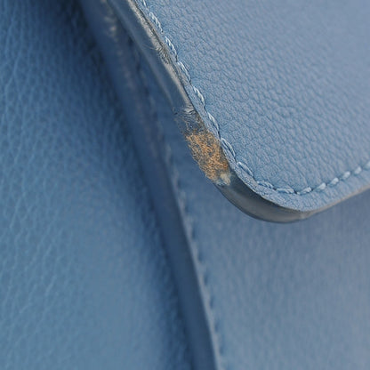 Louis Vuitton Calfskin Lockme MM Bleuet 16 of 19