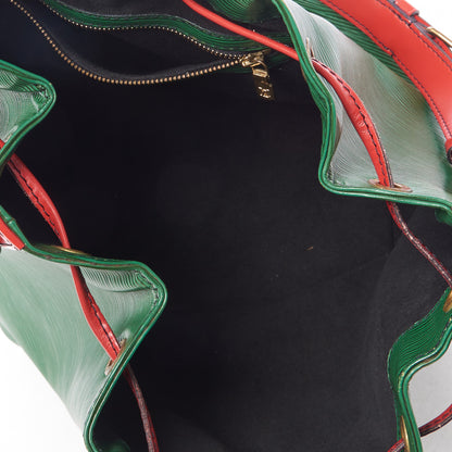 Louis Vuitton Epi Petit Bi-Color Noe Borneo Castillan Red 4 of 10