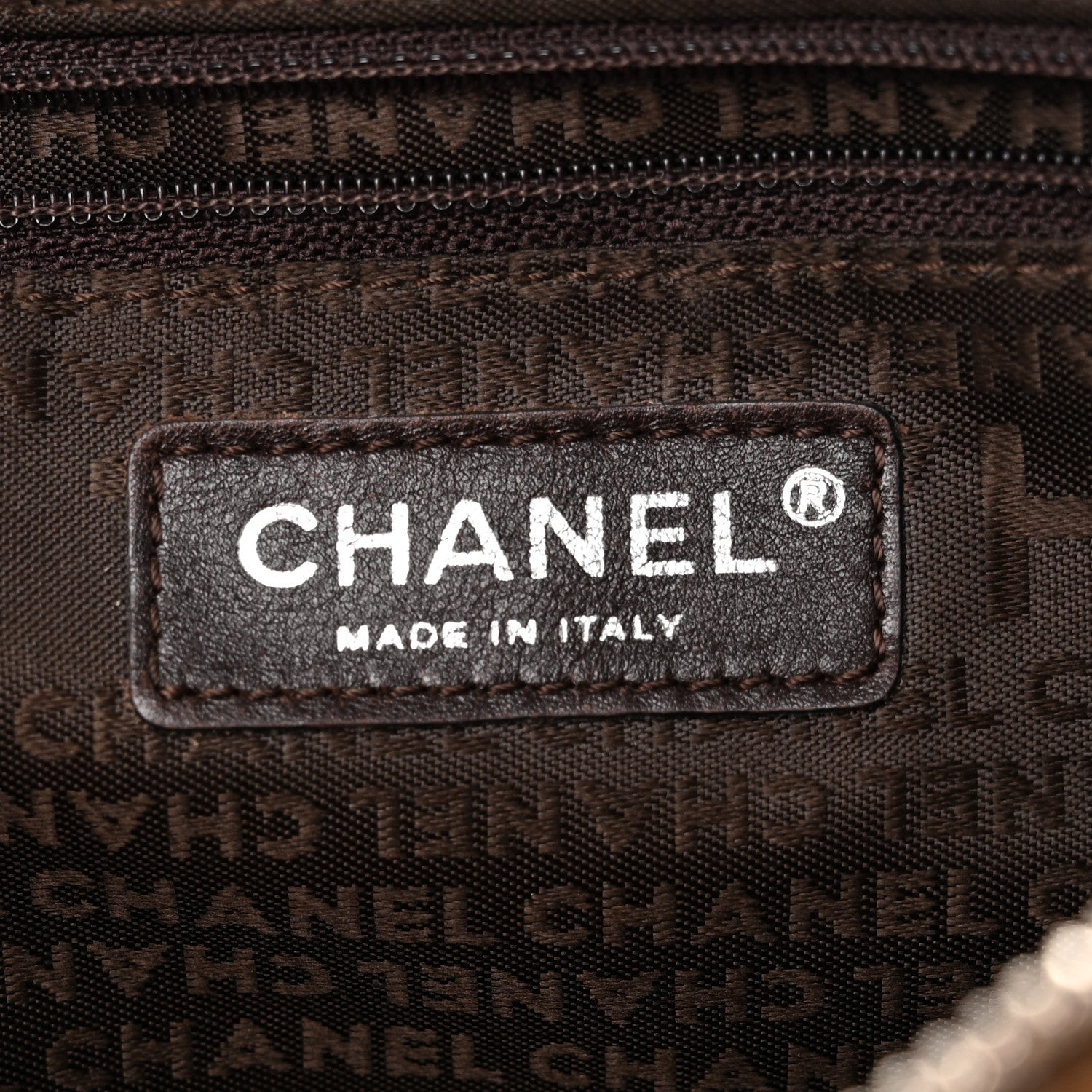 Chanel Calfskin Tassel Bowler Light Brown 6 of 14