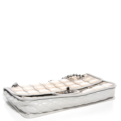 Chanel Vinyl Ice Cube Large Flap Bag 4 of 7