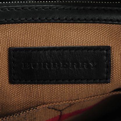 Burberry Canvas Mega Check Medium Ashby Black 6 of 9