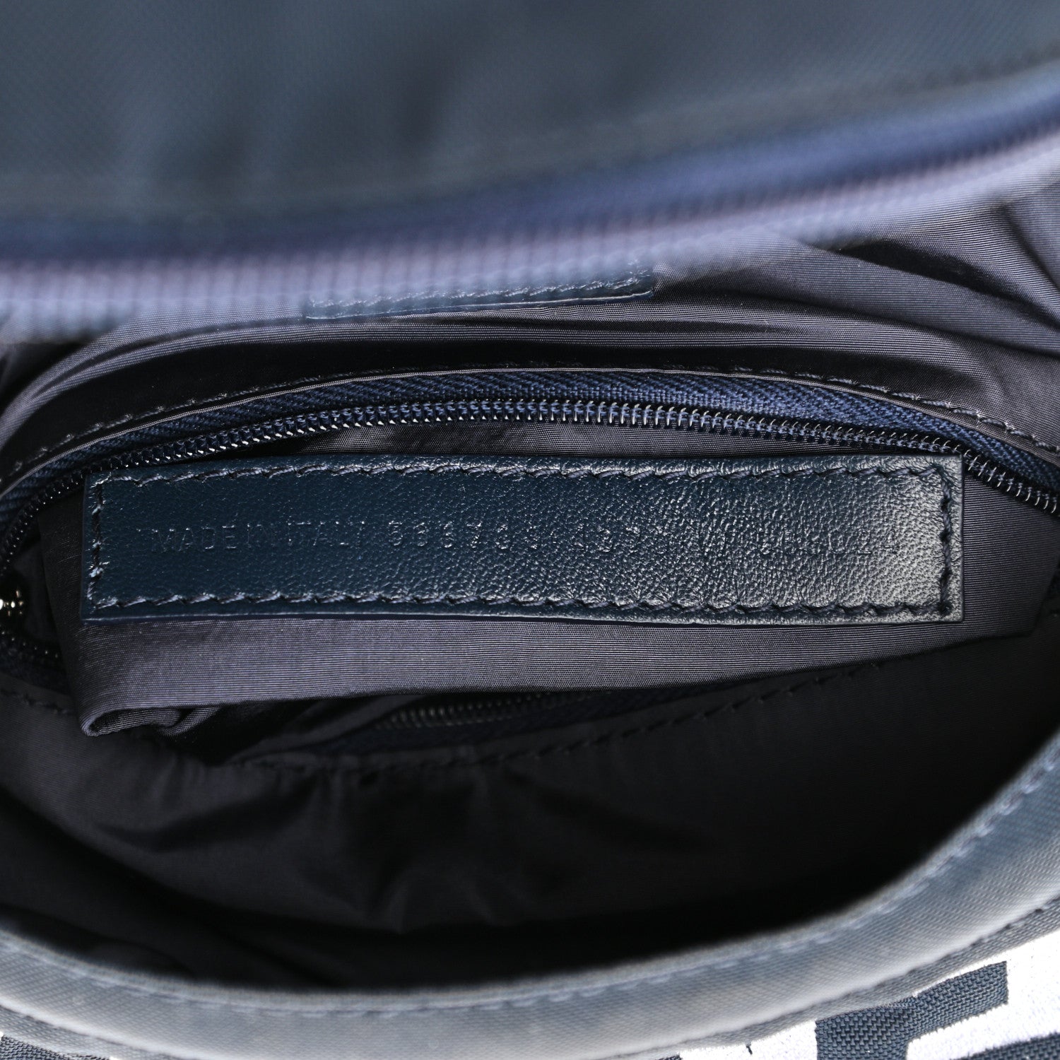 Balenciaga Sport Nylon Logo Embroidered Wheel Backpack Navy Blue Red 7 of 10
