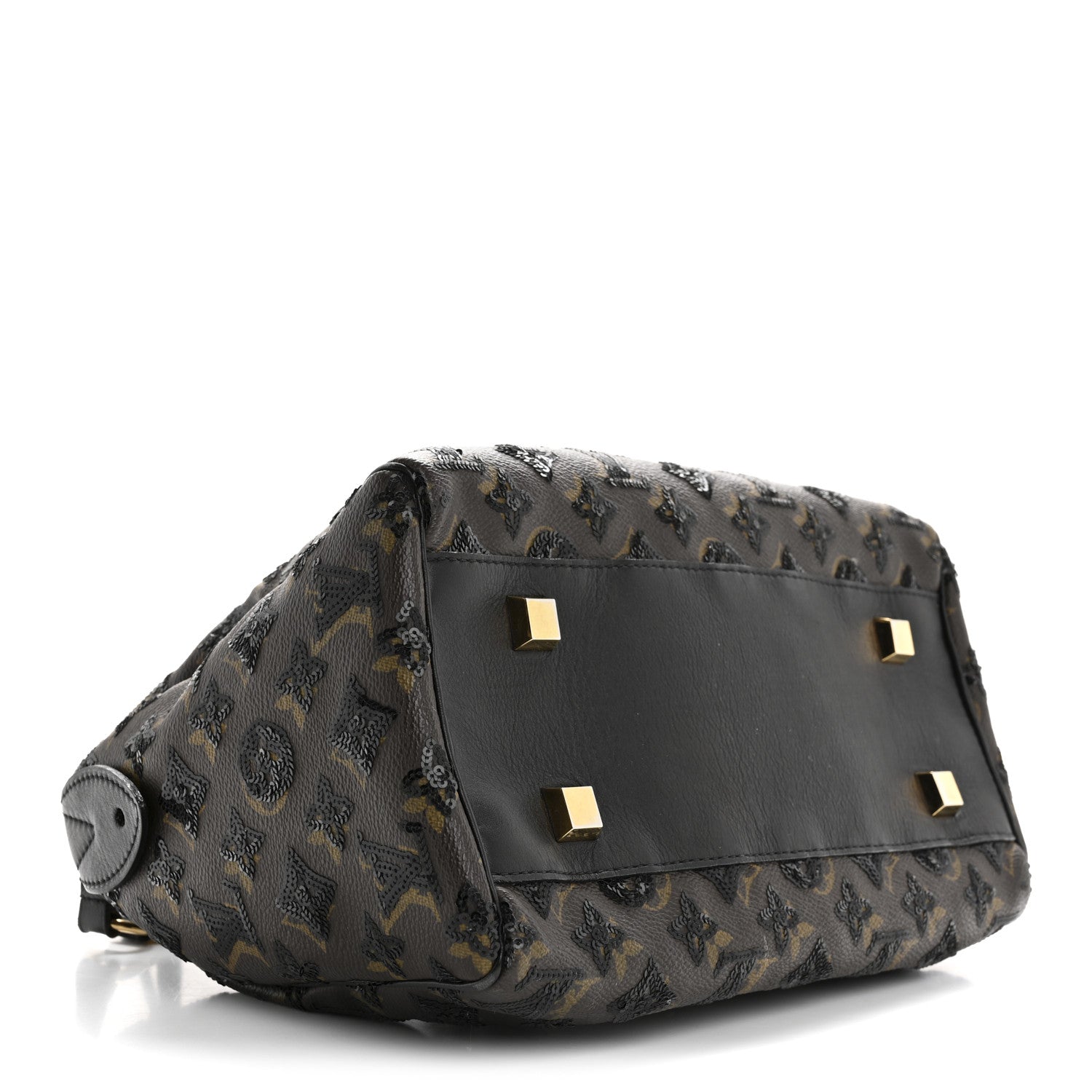 Louis Vuitton Monogram Sequins Eclipse Speedy 28 Black 4 of 18