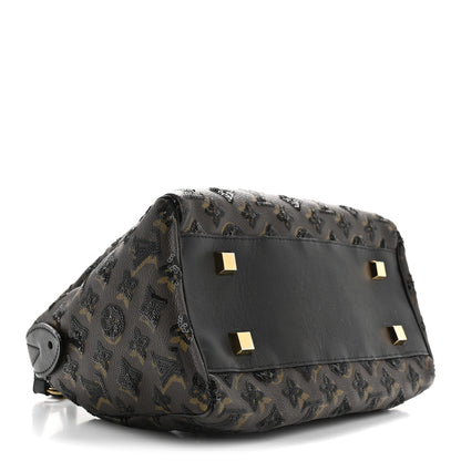 Louis Vuitton Monogram Sequins Eclipse Speedy 28 Black 4 of 18
