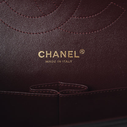 Chanel Lambskin Quilted Jumbo Double Flap Black 7 of 9