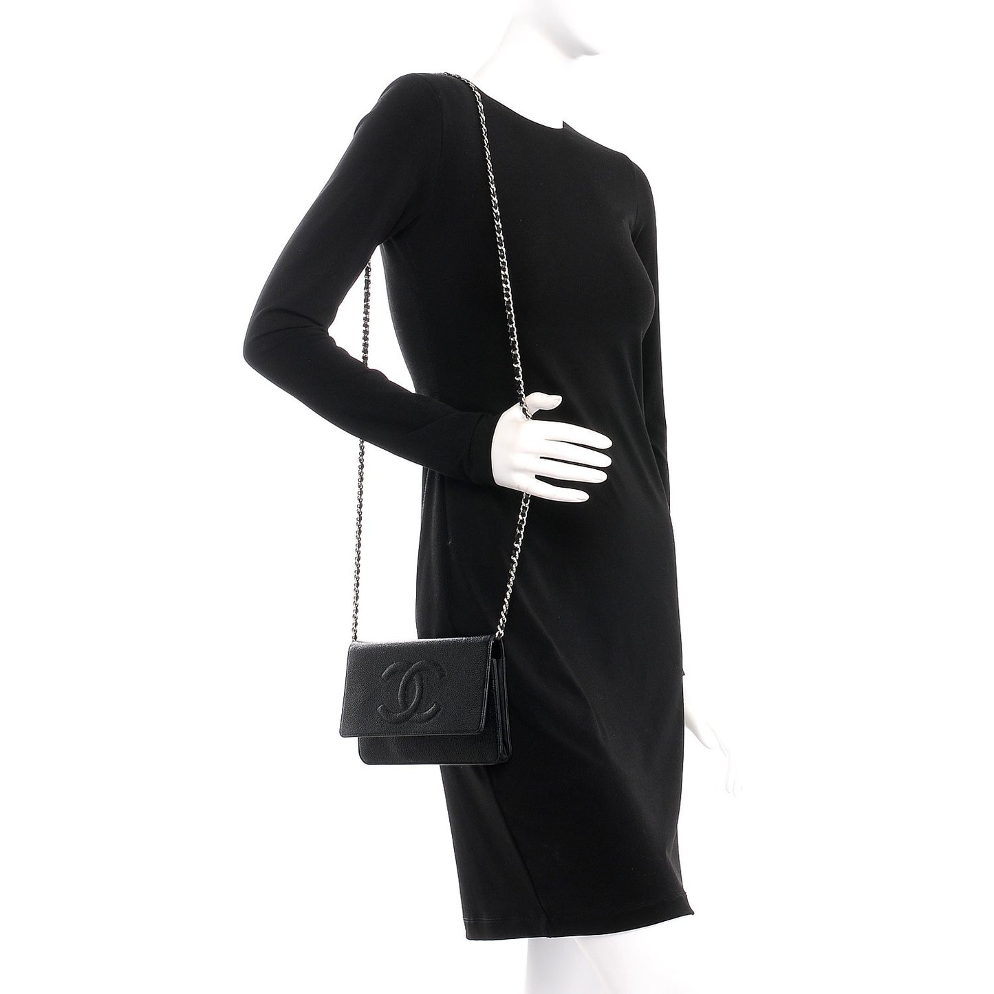 Caviar Timeless CC Wallet On Chain WOC Black