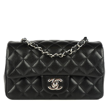 Chanel Caviar Quilted Mini Rectangular Flap Black 1 of 9