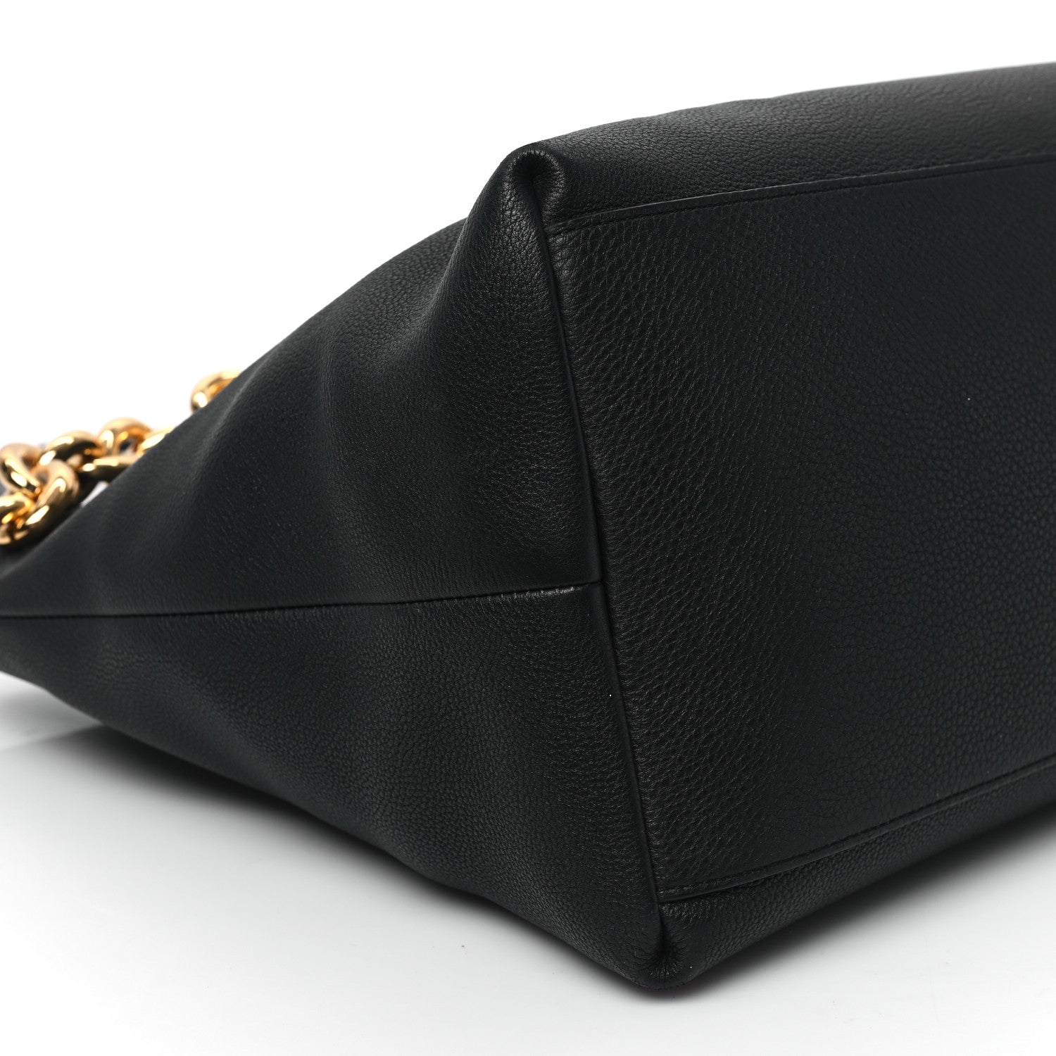 Bottega Veneta Grained Calfskin Saint Germain Tote Black 9 of 11